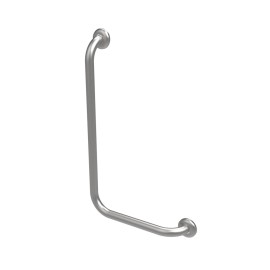 Maniglia di sicurezza verticale sinistra 35x65 inox satinato goman Goman X3565S/91