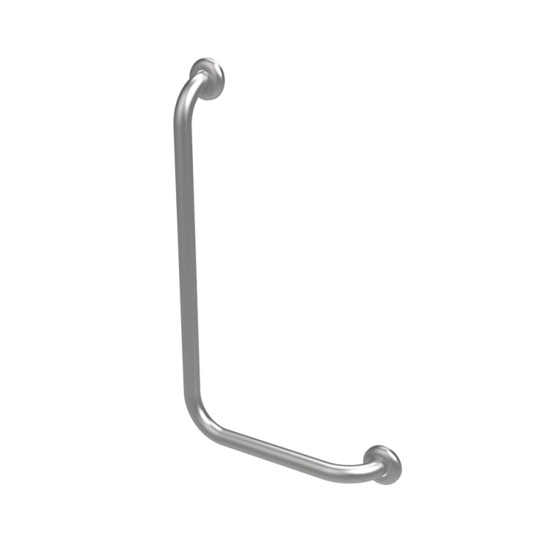 Maniglia di sicurezza verticale sinistra 35x65 inox satinato goman Goman X3565S/91 Maniglia di sicurezza verticale sinistra 35x65 inox satinato goman Goman X3565S/91
