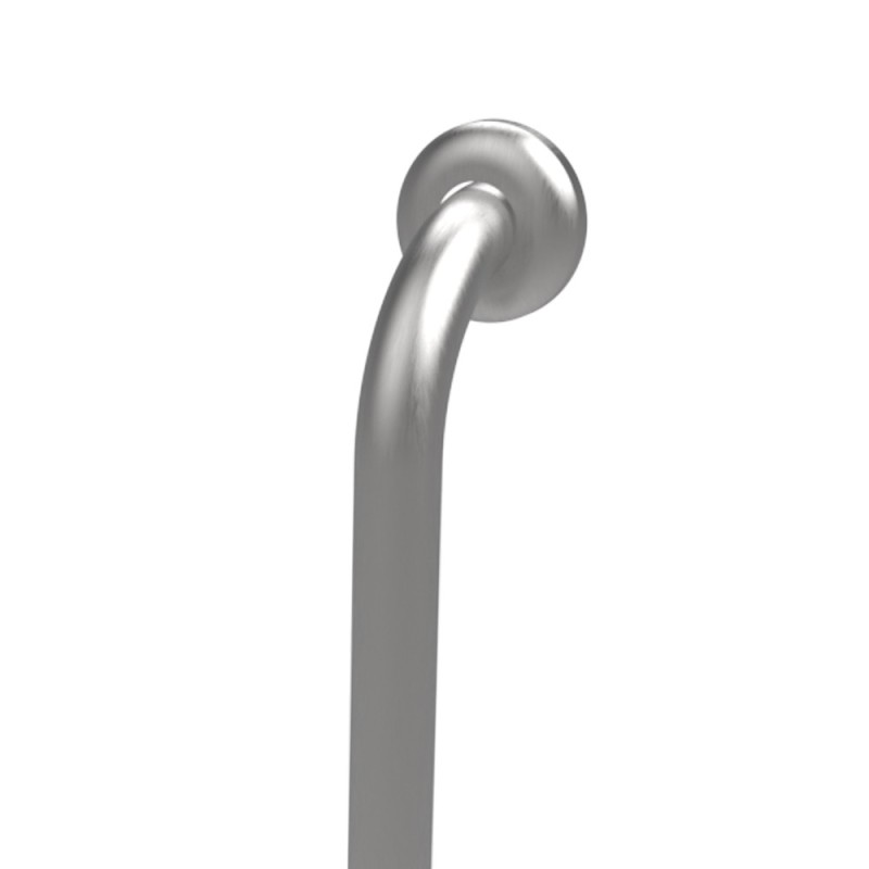 Maniglia verticale 50x50 inox satinatoper bagni terza eta e disabili Goman X5050/91