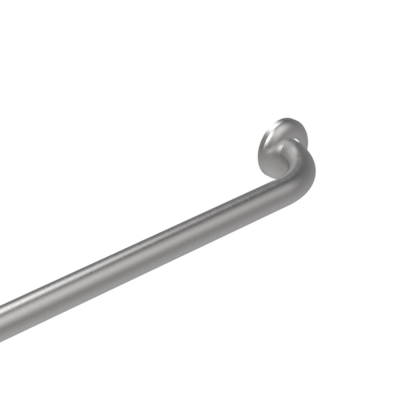 Maniglia verticale 50x50 inox satinatoper bagni terza eta e disabili Goman X5050/91