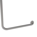 Maniglia disabili e anziani verticale 50x50 inox lucido Goman X5050/93