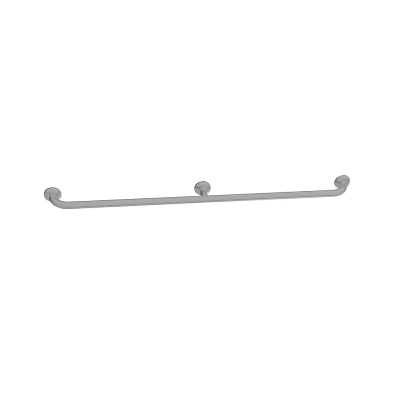 Maniglione cm.130 di sicurezza per bagni disabili inox lucido, goman Goman XM130/93