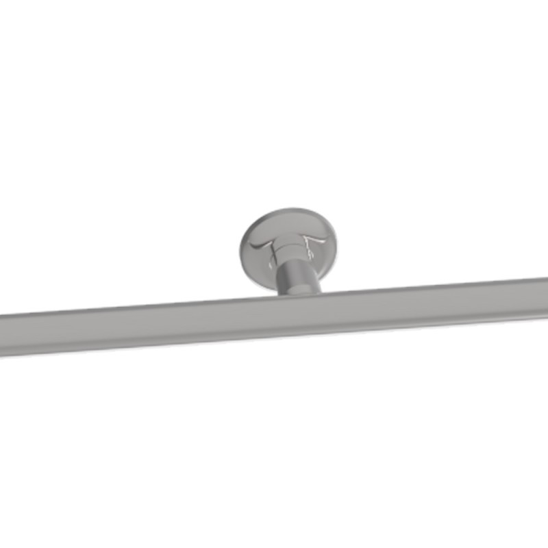 Maniglione cm.130 di sicurezza per bagni disabili inox lucido, goman Goman XM130/93