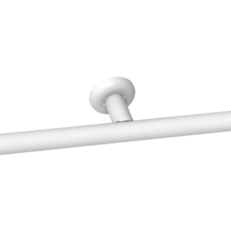 Maniglione cm.150 bagni disabili ed anzianigoman in acciaio inox bianco Goman XM150/01