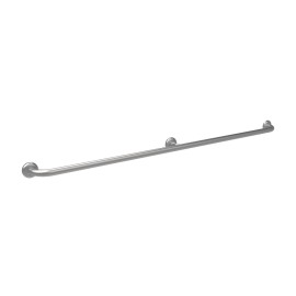 Maniglione cm. 150 per bgani anziani e disabili in acciaio inox satinato Goman XM150/91