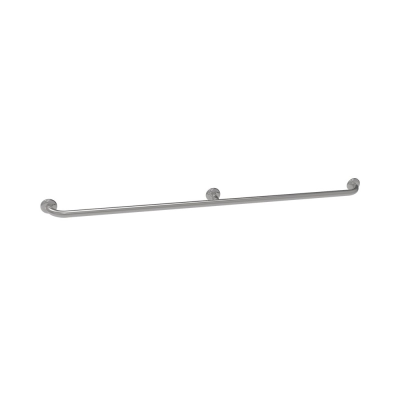 Maniglione di sicurezza cm.150 inox lucido bagni disabili Goman XM150/93