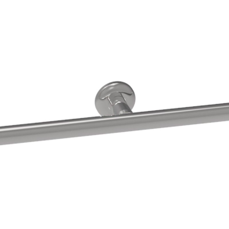 Maniglione di sicurezza cm.150 inox lucido bagni disabili Goman XM150/93
