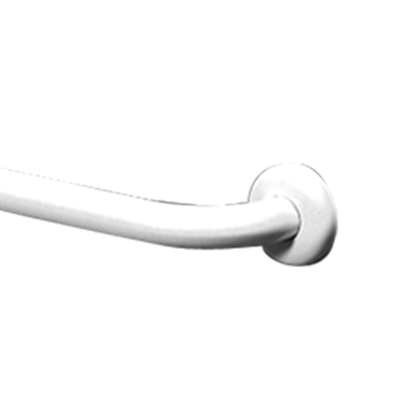 Maniglia disabili ed anziani inox cm.30 bianco, goman Goman XM30/01