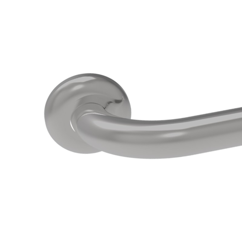 Maniglia disabili cm 50 goman inox lucido per bagni disabili Goman XM50/93