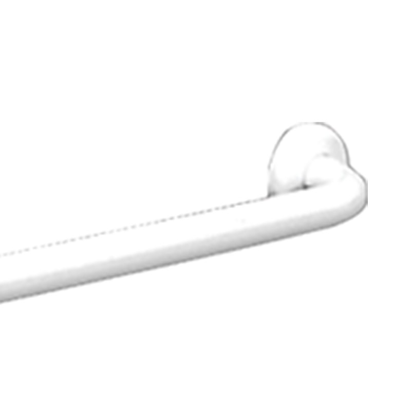 Maniglia cm 60 bagni disabili goman in acciaio inox bianco Goman XM60/01