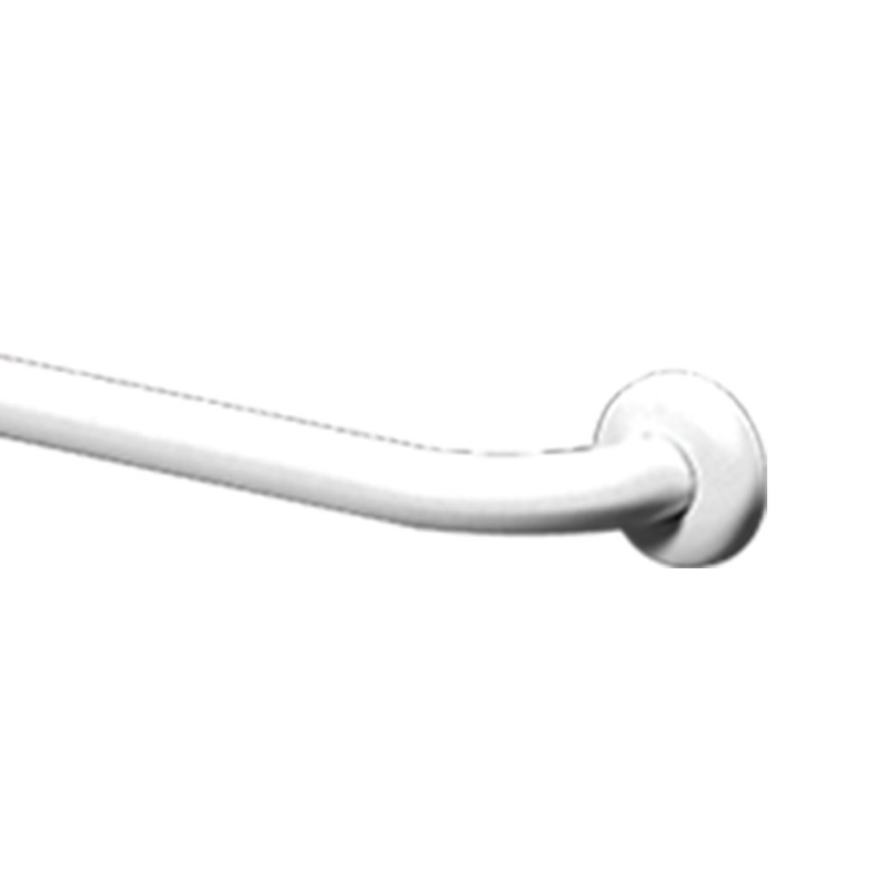 Maniglia cm 60 bagni disabili goman in acciaio inox bianco Goman XM60/01
