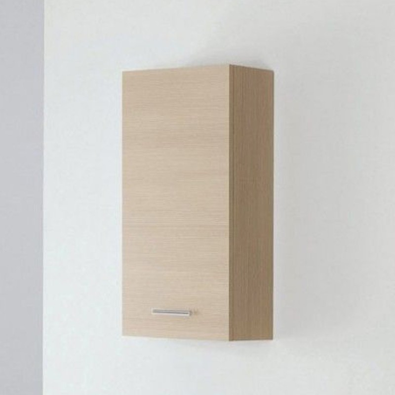 Pensile bagno singolo 35cm 1 anta stella larice Feridras 799055