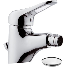 Miscelatore bidet con aeratore direzionabile e scarico remer - serie kiss Remer K21