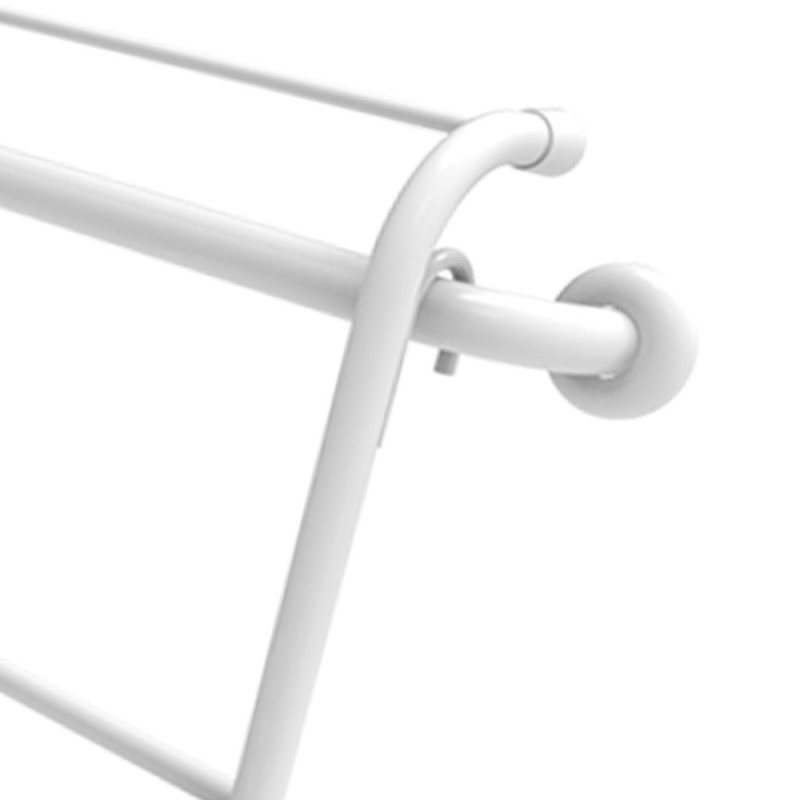 Sedile ribaltabile asportabile inox in nylon con doghe Goman N-X831