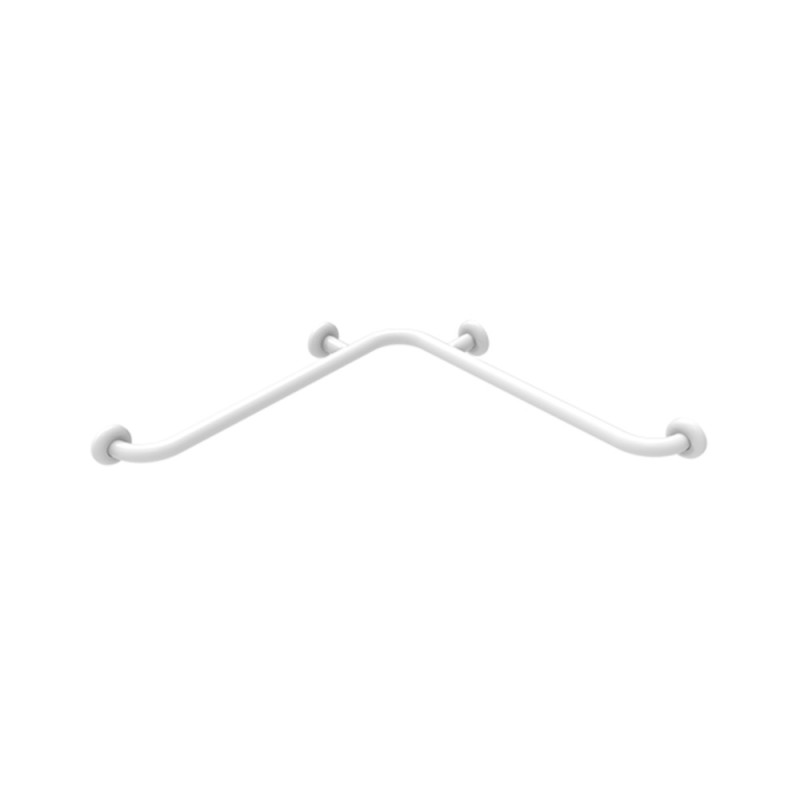 Maniglia angolare di sicurezza in acciaio inox cm 70x70 cm Goman XA01/01