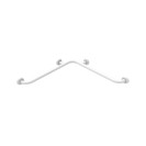 Maniglia angolare di sicurezza in acciaio inox cm 70x70 cm Goman XA01/01