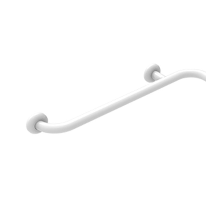 Maniglia angolare di sicurezza in acciaio inox cm 70x70 cm Goman XA01/01
