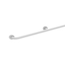 Maniglia angolare di sicurezza in acciaio inox cm.70x120 bianco Goman XA02/01