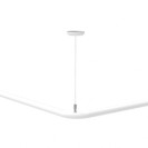 Reggitenda angolare di cm 90x90 con supporto a soffitto Goman ZRA90/01