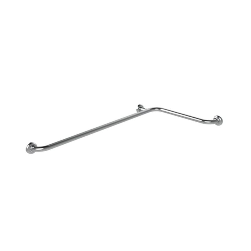 Maniglia angolare di sicurezza da cm 110x60 inox lucido Goman XA13/93