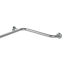 Maniglia angolare di sicurezza da cm 110x60 inox lucido Goman XA13/93