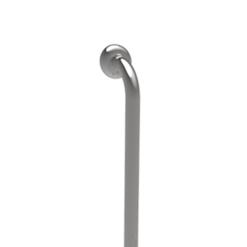 Maniglia angolare con verticale laterale universale 60x60x60h inox lucido Goman XA14U/93