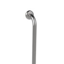 Maniglia angolare con verticale laterale universale 110x60x60h inox lucido Goman XA15U/93