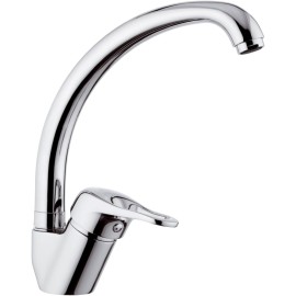 Rubinetto per lavello con bocca alta girevole style - serie kiss Remer K42