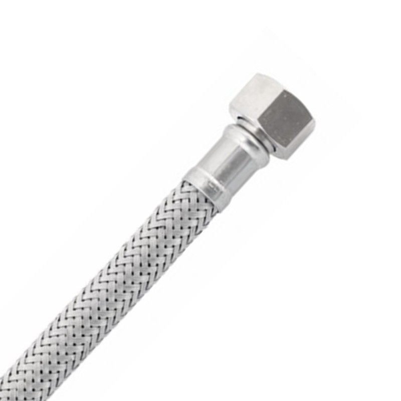 Flessibile in acciaio dn8 ml10x1 3/8f Flexitaly 17502