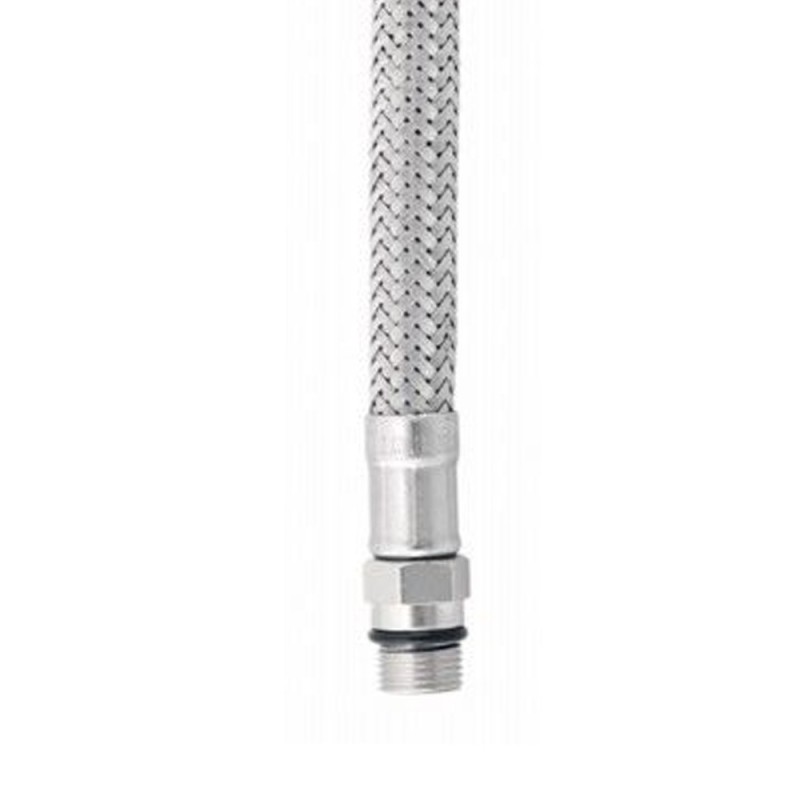 Flessibile in acciaio dn8 m12x1 3/8f Flexitaly 17202