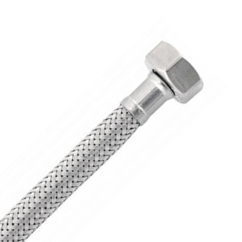 Flessibile in acciaio dn8 ml12x1 1/2f Flexitaly 17704