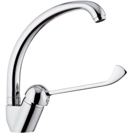 Rubinetto per lavello con bocca alta girevole - serie kiss Remer K42LL