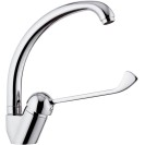 Rubinetto per lavello con bocca alta girevole - serie kiss Remer K42LL