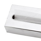 Porta fazzoletti in ottone cromato Remer RB495