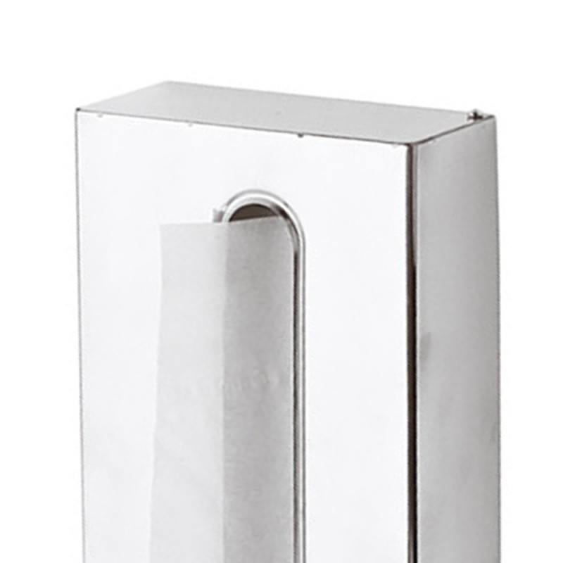 Porta fazzoletti in ottone cromato Remer RB495