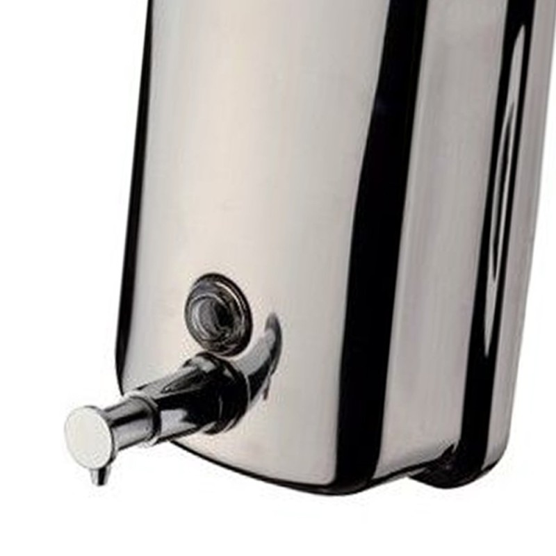 Dispenser sapone da muro cromato Remer RB600