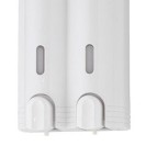 Dispenser sapone da muro doppio Remer RB605BI