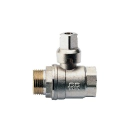 Valvola a sfera m.f. a passaggio totale cromata RR 373MF