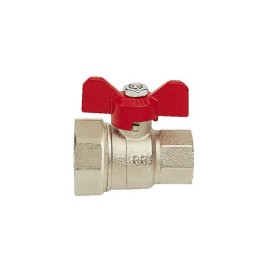 Valvola a sfera f.f. a sette filetti con riduzione RR 361R