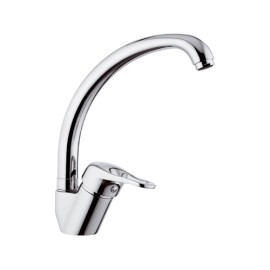 Rubinetto per lavello, con bocca alta e girevole - serie kiss Remer K42M