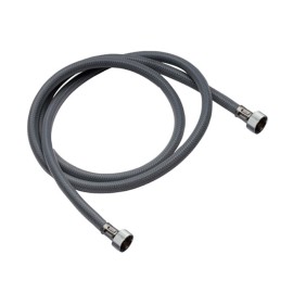 Flessibili per doccia retinato metallizzato in pvc doppia ghiera RR 332NG