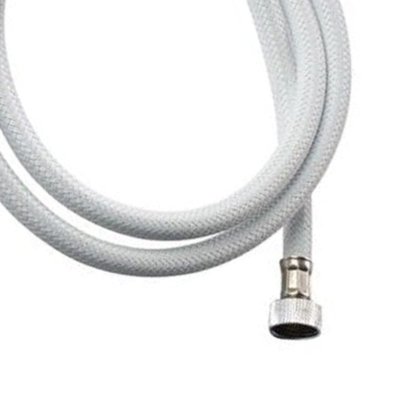 Flessibile per doccia in nylon bianco RR 332CNNB