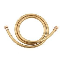 Flessibile doccia retinato dorato in pvc atossico RR 332CNDO