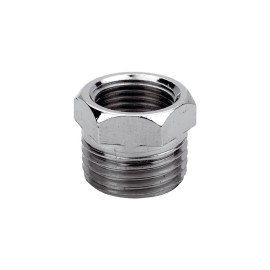 Riduzione esagonale ottone cromato RR 511