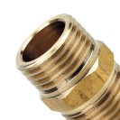Viti doppie ottone giallo RR 520OG X