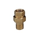 Bocchettone a 3 pezzi dritto giallo RR 461 X