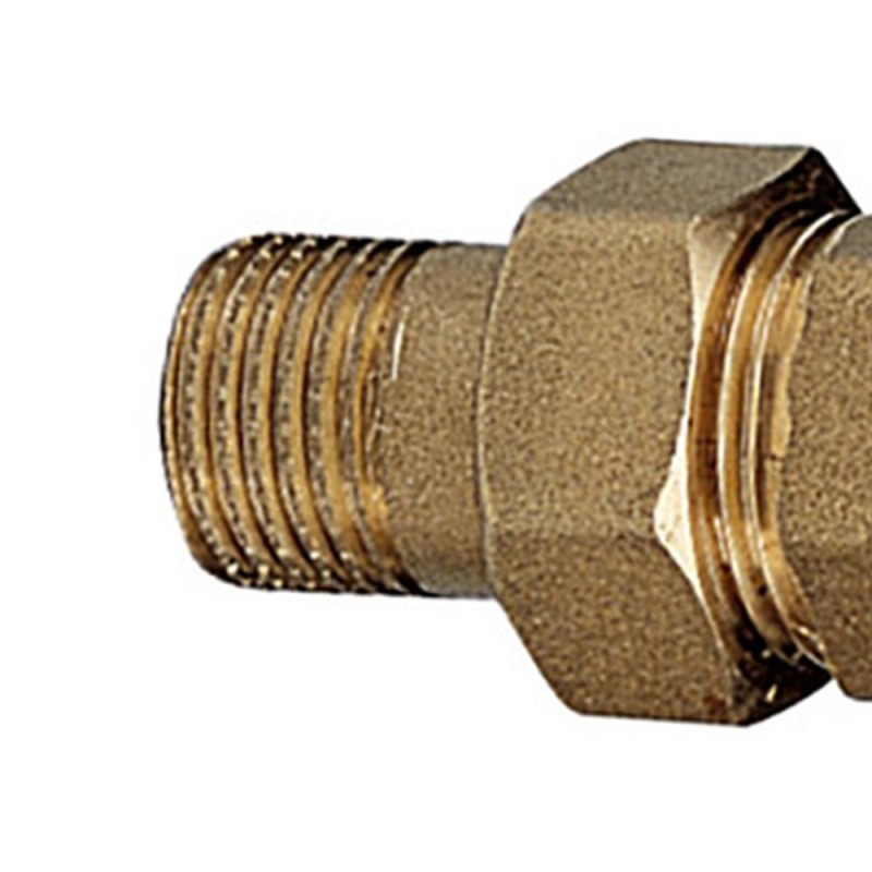Bocchettone a 3 pezzi dritto giallo RR 461 X