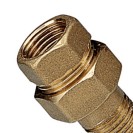 Bocchettone a 3 pezzi dritto giallo RR 461 X