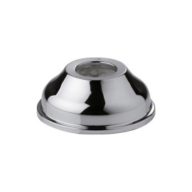 Rosone a muro in ottone cromato Remer 145 X