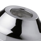 Rosone a muro in ottone cromato Remer 145 X